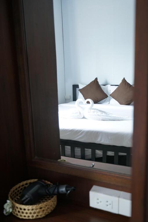 Postel nebo postele na pokoji v ubytování Amahostel