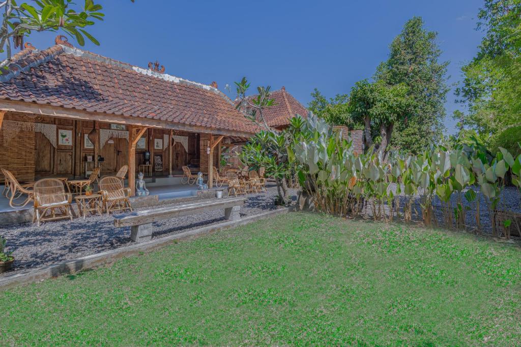 Zahrada ubytování Yukke Tembi Homestay