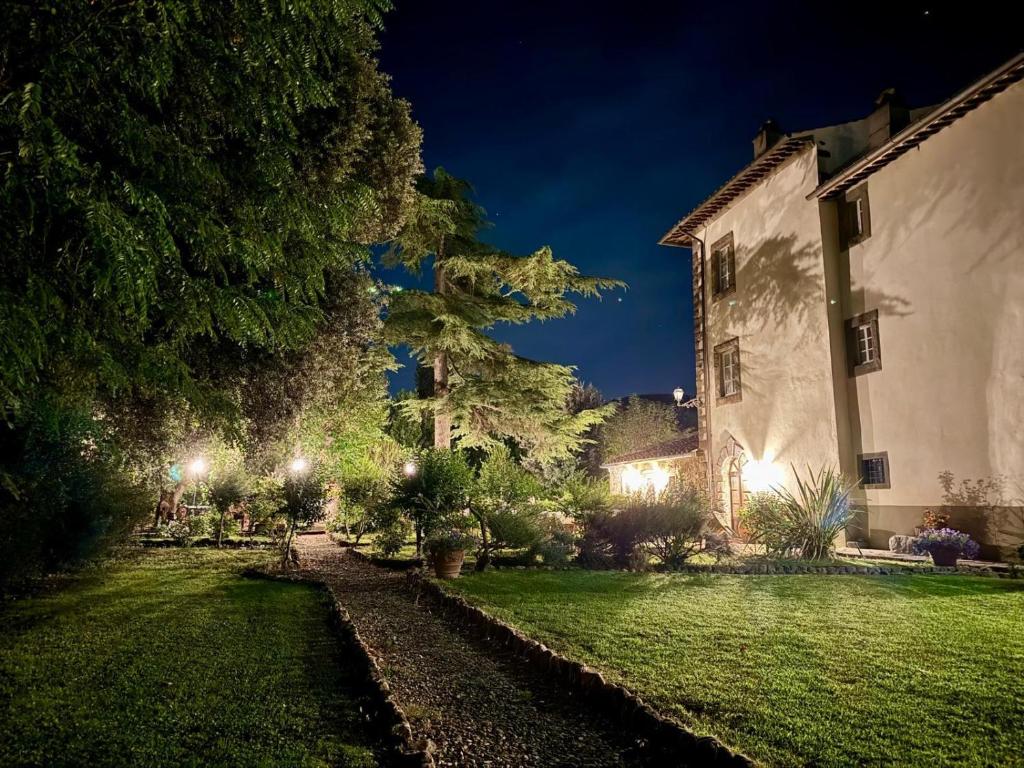 Zahrada ubytování Relais Villa Baldelli