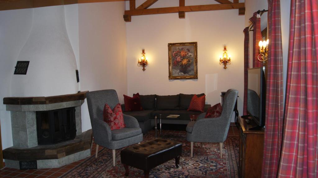 Posezení v ubytování Hotel Hartenfels
