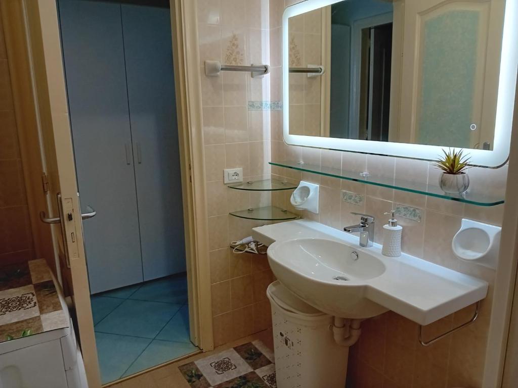 Koupelna v ubytování Casa Vacanza Villa Lesto