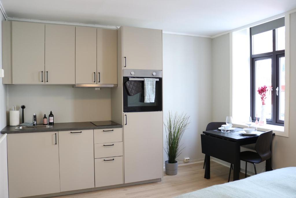 Image showcasing One-bedroom apartment close to NTNU and St Olavs, Trondheim (updated ...