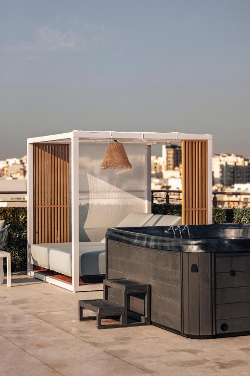 Balkón nebo terasa v ubytování Grands Suites Hotel Residences and Spa