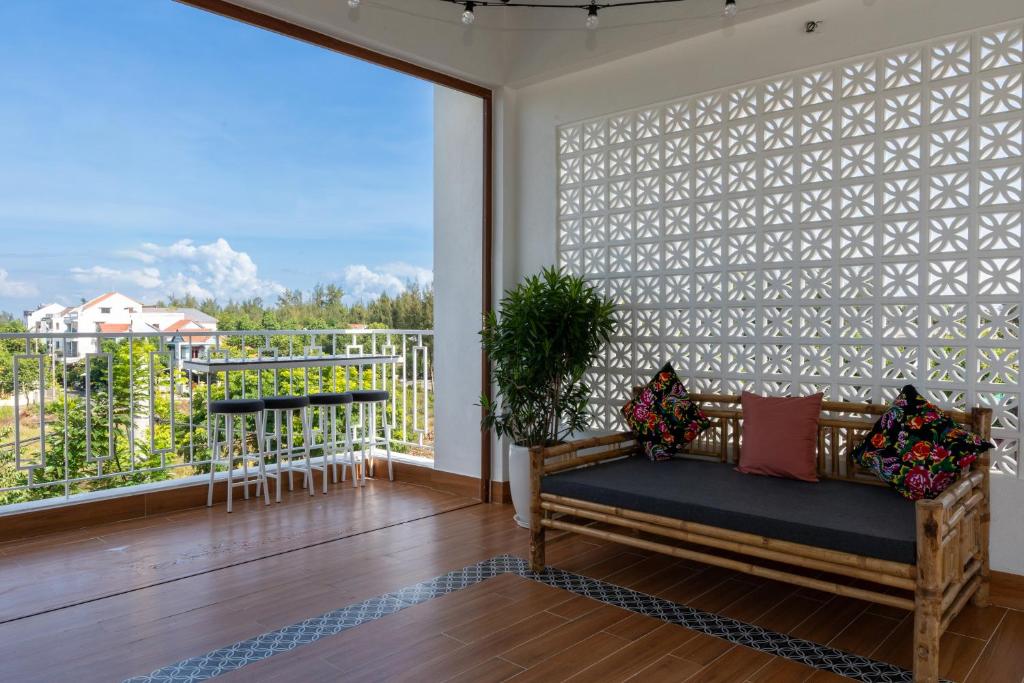 Posezení v ubytování The Wanderer