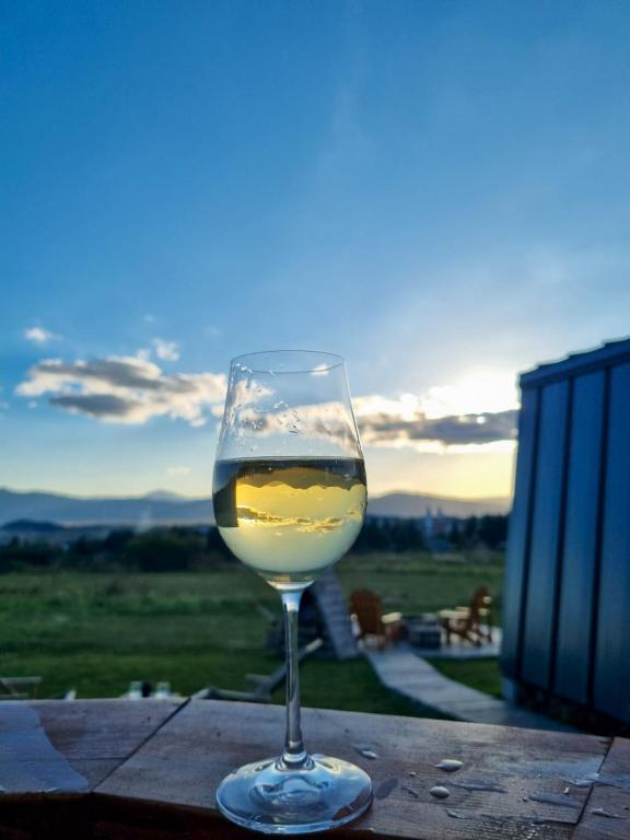 Nápoje v ubytování Tiny Glamp House – DANGUBA