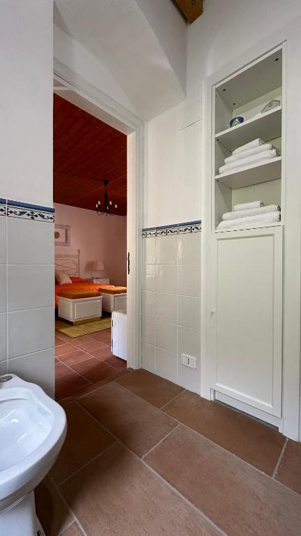 Koupelna v ubytování B&B La Terazza Sul Cielo di Maratea