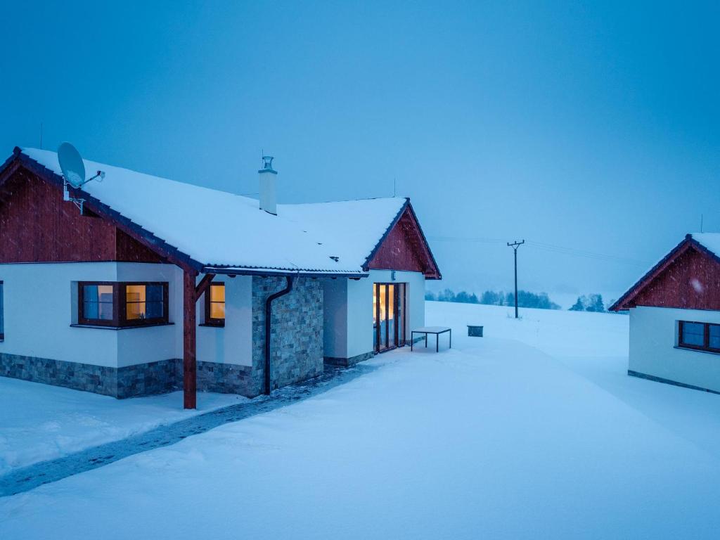 Holiday Home Residence Lipno-7 by Interhome v zimě