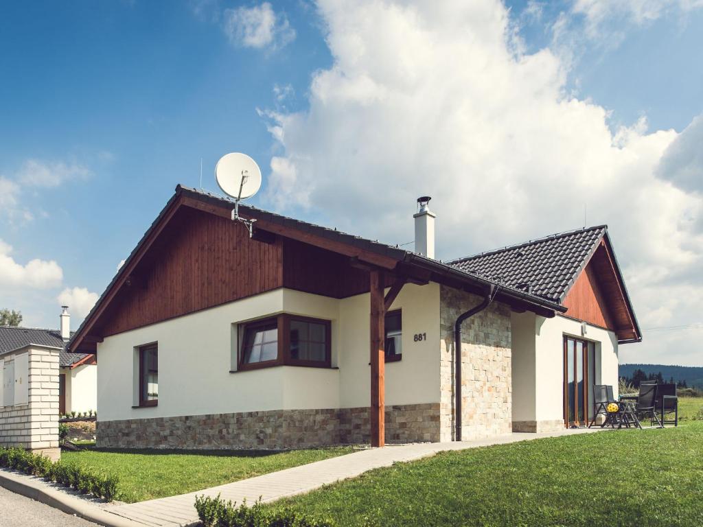 Budova, kde se prázdninový dům nachází