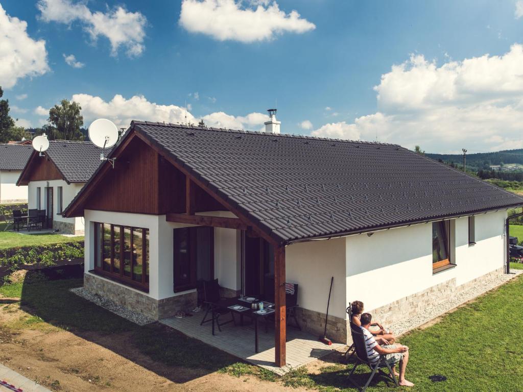 Budova, kde se prázdninový dům nachází
