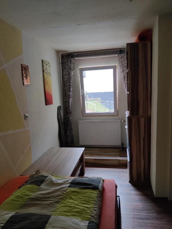 Postel nebo postele na pokoji v ubytování Villa Kunterbunt