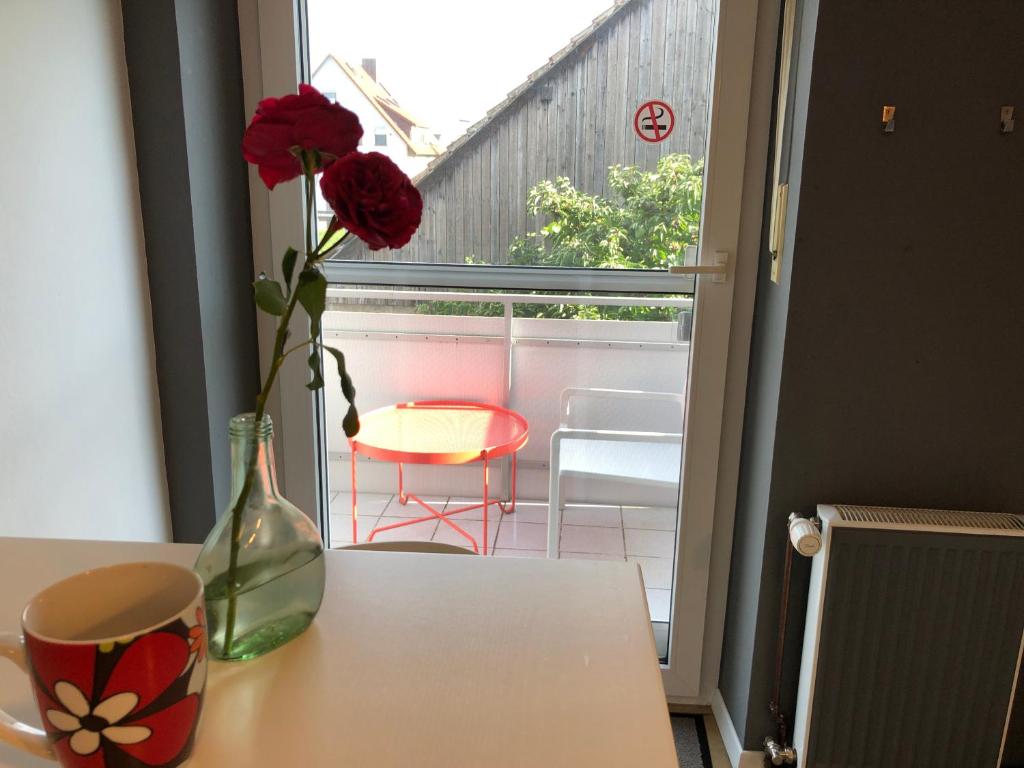 Apartment in Rot, Fränkisches Design, Balkon in nur 50 Schritten zum Radweg, ideal for Long Stay, Relocation - Two-Bedroom Apartment