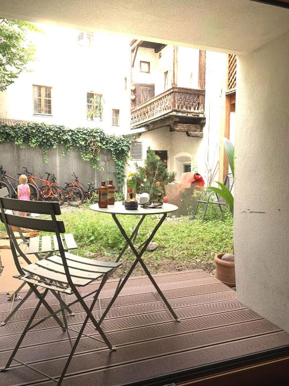 Balkón nebo terasa v ubytování Appartement Fassbinder