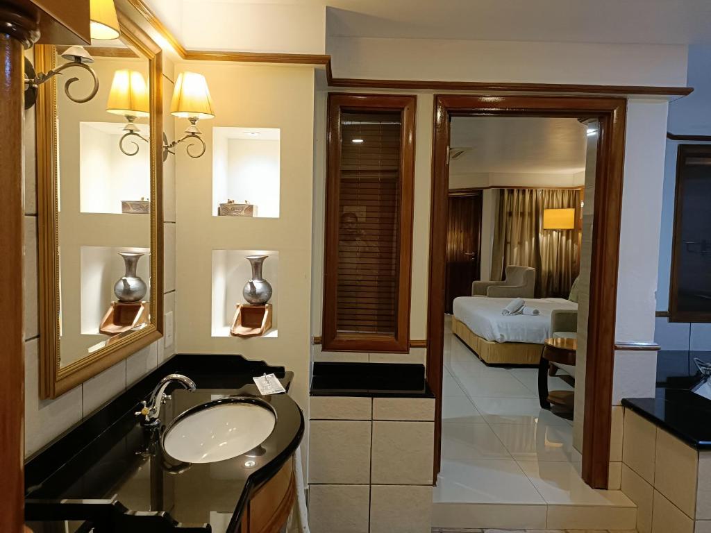 Koupelna v ubytování Pd full seaview deluxe