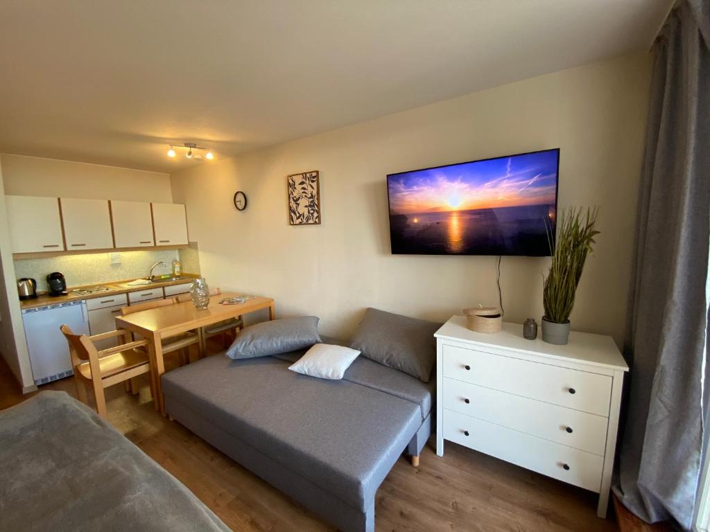 Posezení v ubytování Apartment JO in Bayerische Wald, Sankt Englmar