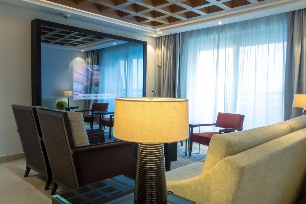 Posezení v ubytování Abuja Continental Hotel