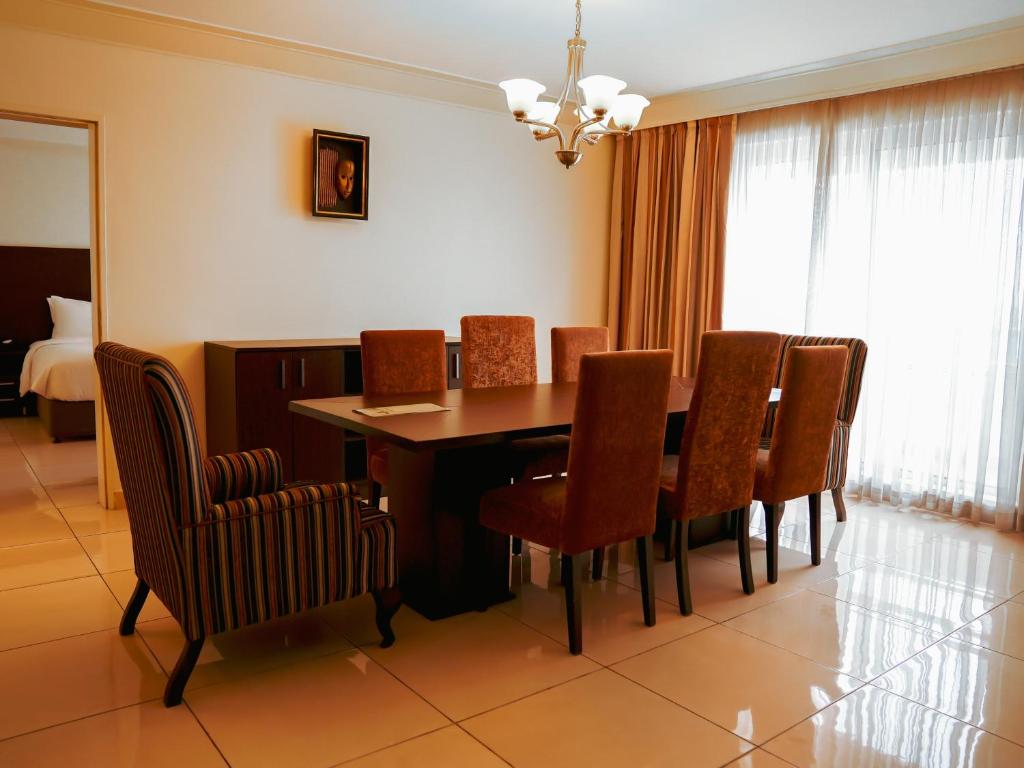 Posezení v ubytování Abuja Continental Hotel