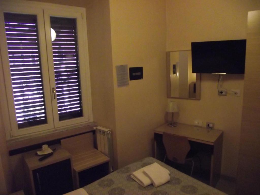 Koupelna v ubytování Hotel Elide