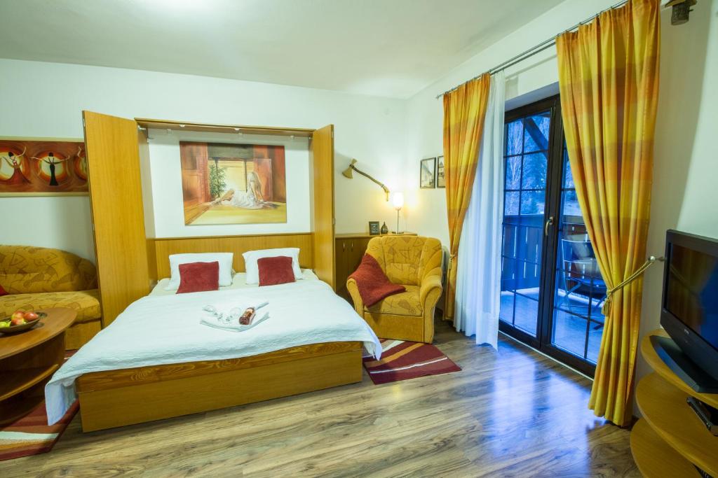 Posteľ alebo postele v izbe v ubytovaní Vila Helena - Apartment Helena 2