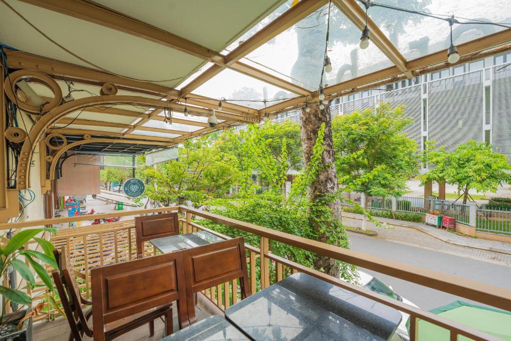 Balkón nebo terasa v ubytování Dana Pearl Danang Hotel By HOS