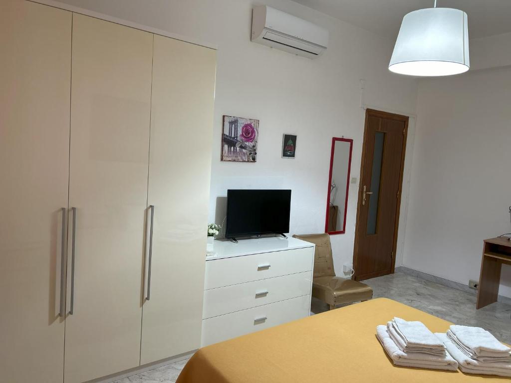 TV a/nebo společenská místnost v ubytování Luciana's home
