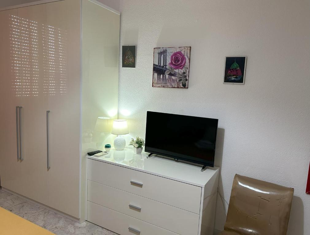 TV a/nebo společenská místnost v ubytování Luciana's home