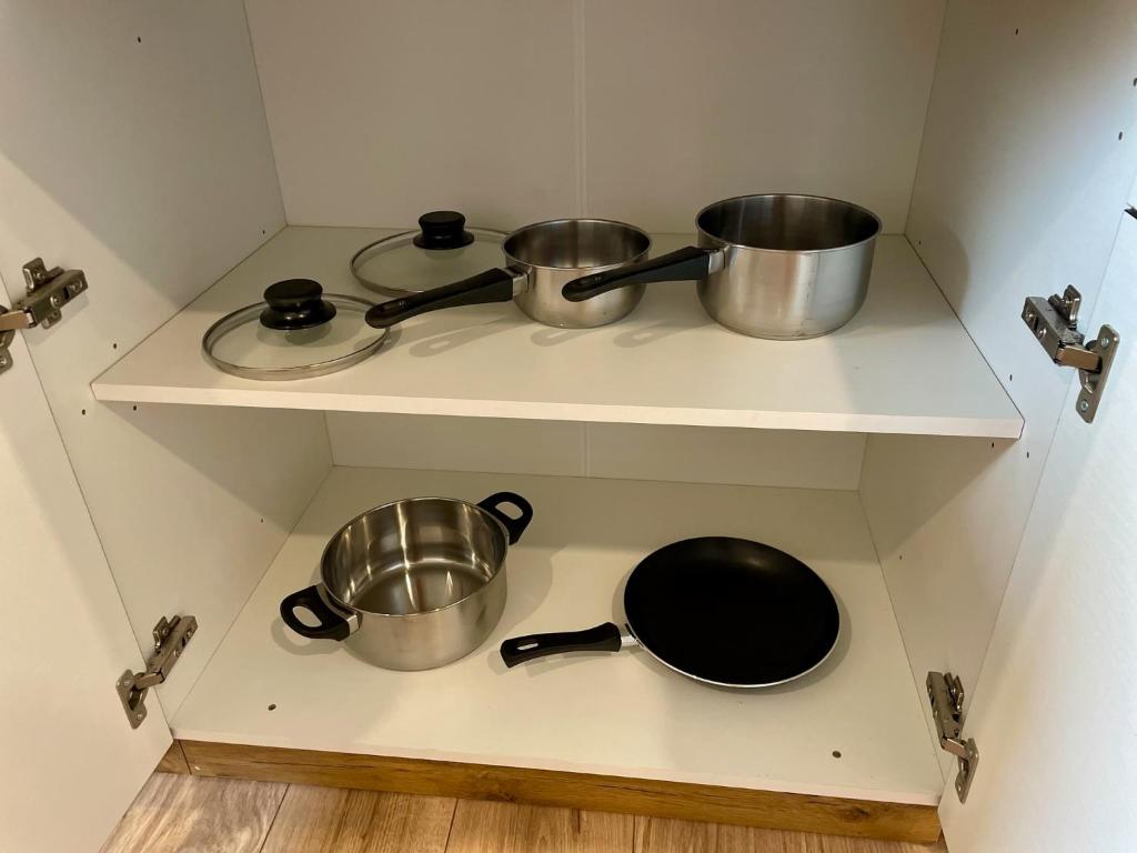 Kuchyň nebo kuchyňský kout v ubytování Apartmán Strážske s balkónom