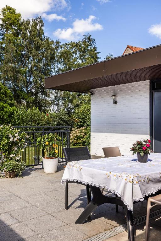 Balkón nebo terasa v ubytování Villa De Keyser
