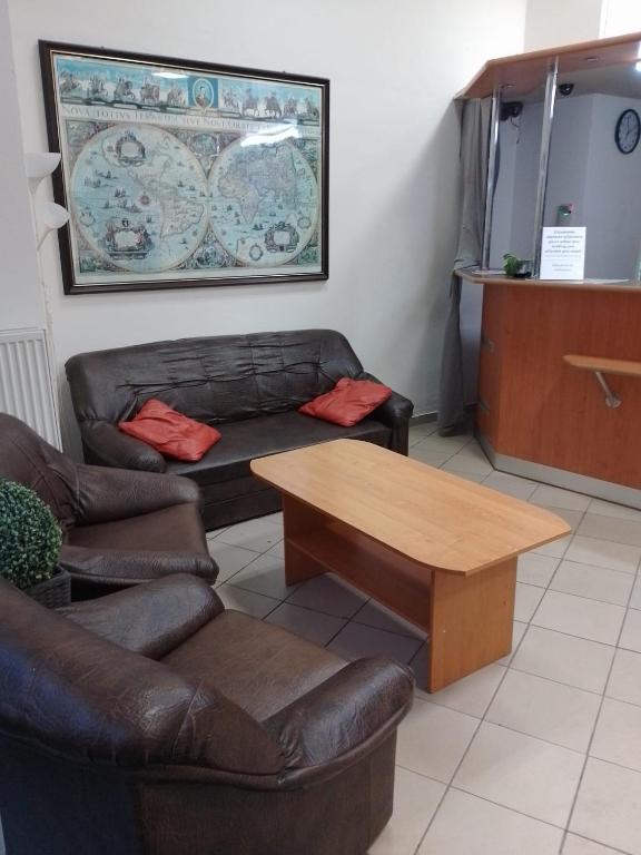 Posezení v ubytování Centrum Ostrava - rooms