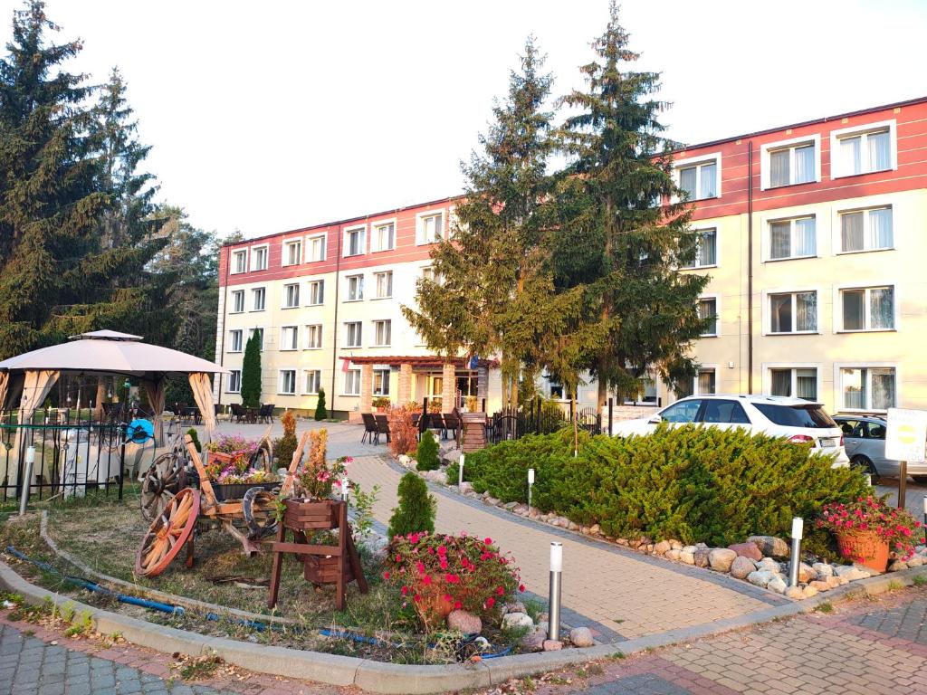 Budova, v ktorej sa dovolenkový park nachádza