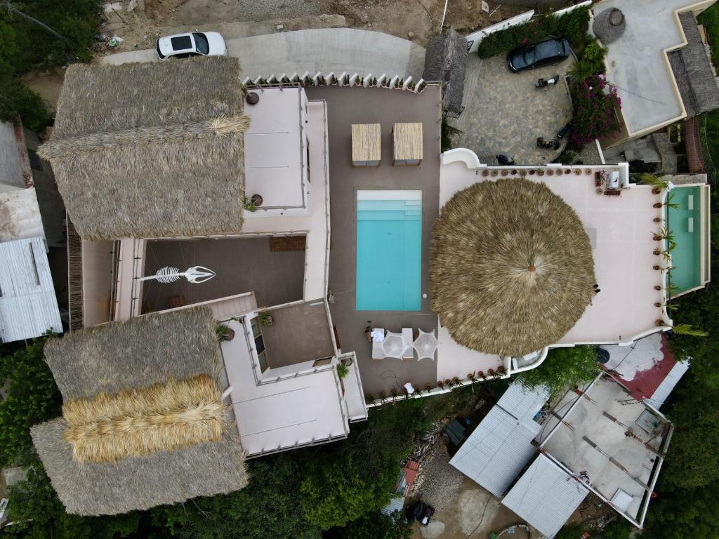 Bazén v ubytování Hostal Xeno nebo v jeho okolí