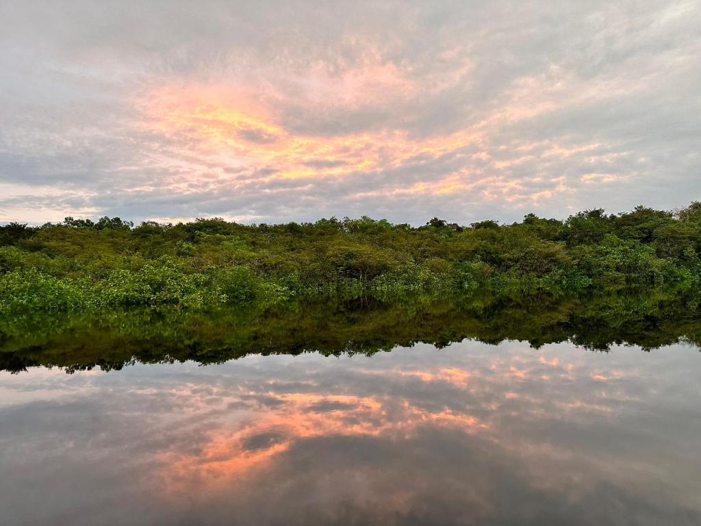 Paesaggio naturale nelle vicinanze di questo campeggio di lusso