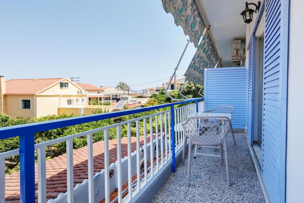 Balkón nebo terasa v ubytování Melissani hotel