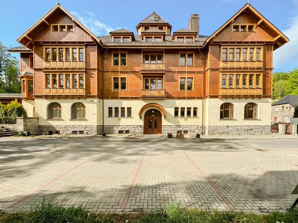 Budova, kde se apartmán nachází