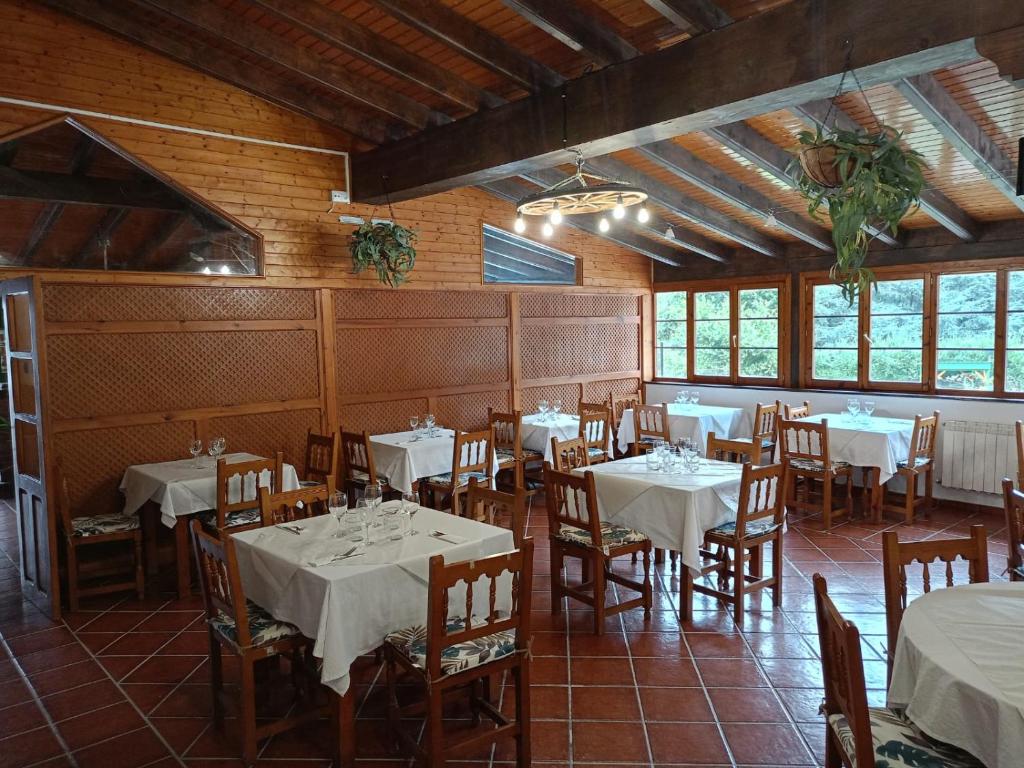 Restaurace v ubytování Hostal del Camino de Santiago
