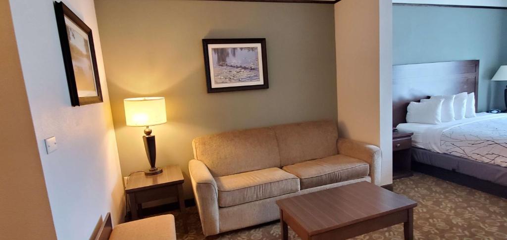 Postel nebo postele na pokoji v ubytování Best Western Plus Emory at Lake Fork Inn & Suites