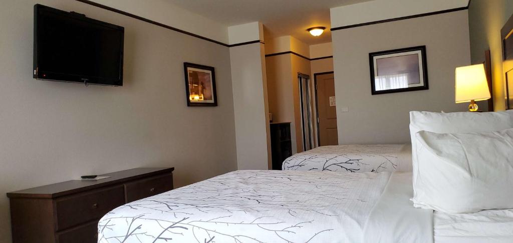Postel nebo postele na pokoji v ubytování Best Western Plus Emory at Lake Fork Inn & Suites