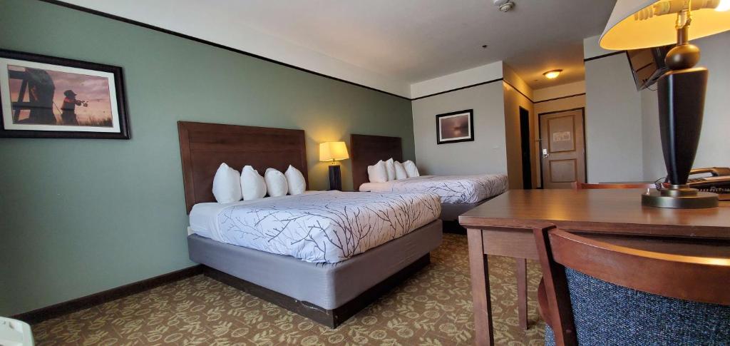 Postel nebo postele na pokoji v ubytování Best Western Plus Emory at Lake Fork Inn & Suites