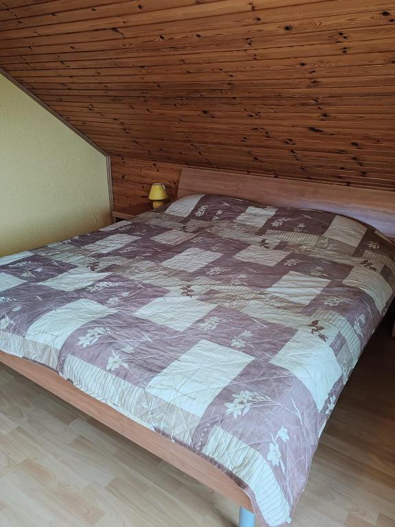 Postel nebo postele na pokoji v ubytování Apartment Katja
