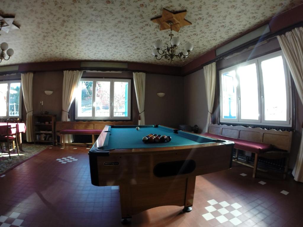Biliár nebo kulečník v ubytování Mouli Del Riu