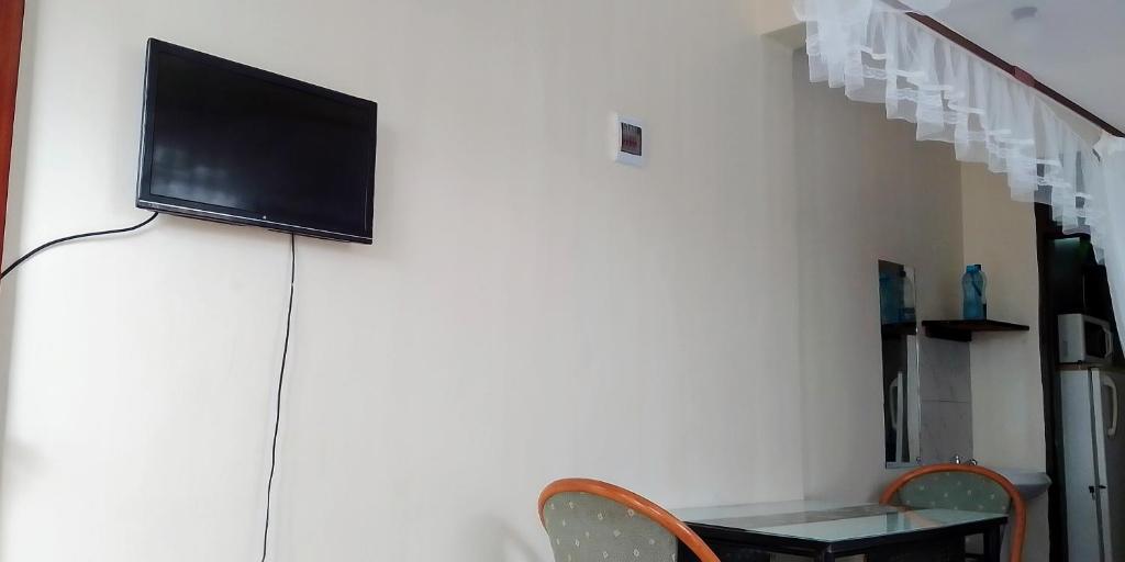TV a/nebo společenská místnost v ubytování KANAPRIME-Studio Apartment