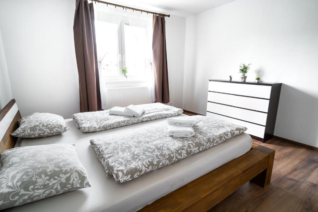 Postel nebo postele na pokoji v ubytování Apartmán Filip&Luky