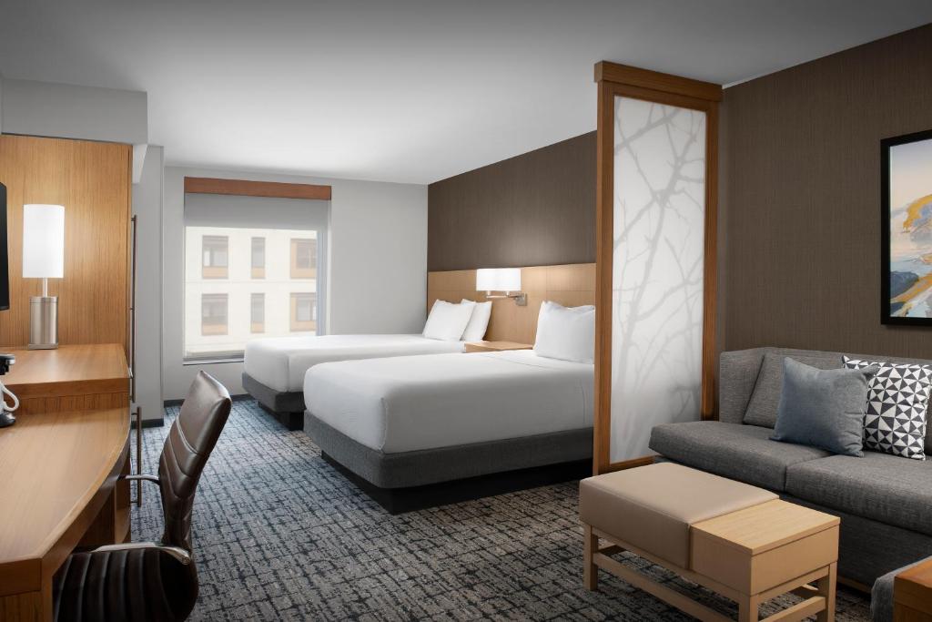 Hyatt Place Boulder/Pearl Street - Habitación Queen Con Dos Camas Queen Y Sofá Cama