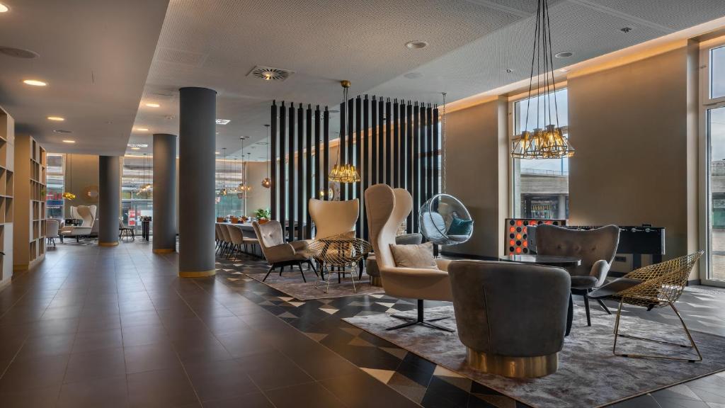 Posezení v ubytování Holiday Inn - the niu, Ridge Halle Central Station by IHG