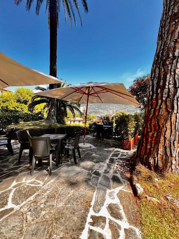 A garden outside Eurotel 505
