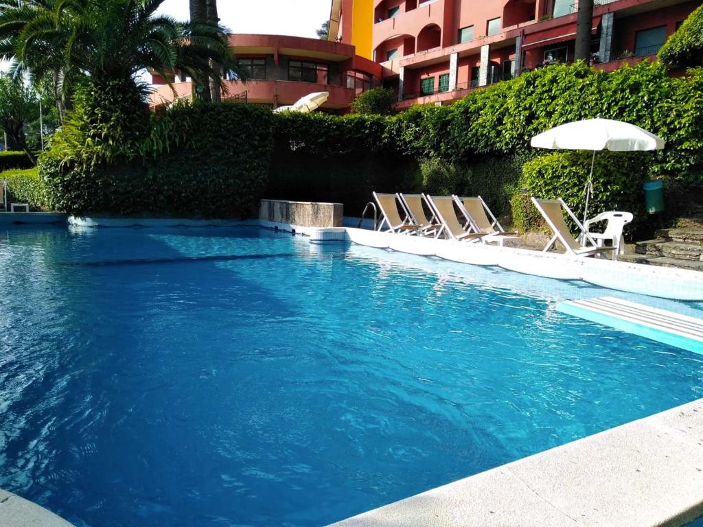The swimming pool at or close to Eurotel 505