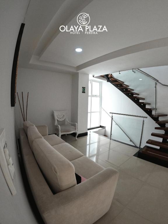 Posezení v ubytování Hotel Olaya Plaza