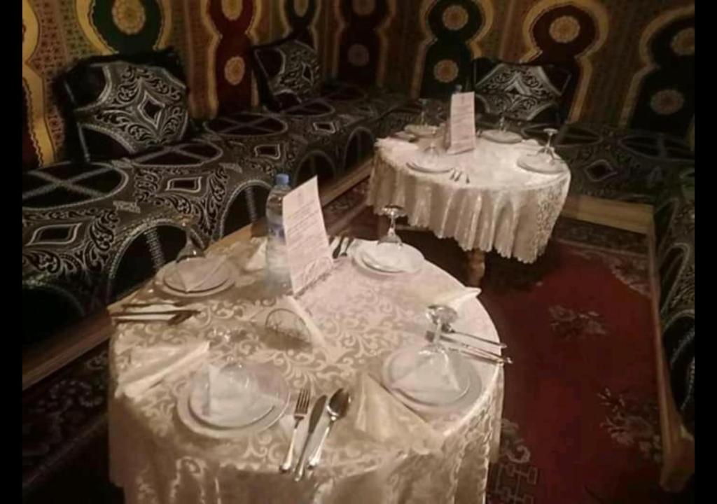 Restaurace v ubytování Riad dar Assou