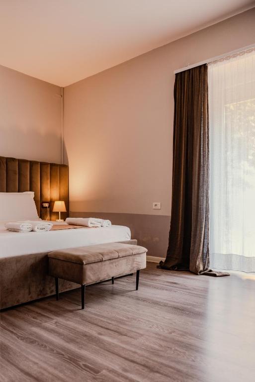 Postel nebo postele na pokoji v ubytování Bejart Apartment 1