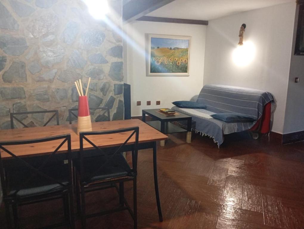 Część wypoczynkowa w obiekcie Apartamento Rural Bella Vista