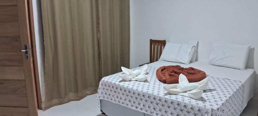 Pousada Jardim da Lagoa-BA - Quarto Duplo Com Pátio